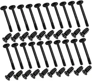 OSALADI Computer Cooling Fan Screws Set 50pcs Long Short Screws for Case Fans Easy Install for Computer Cases