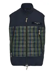 [COMME des GARCONS HOMME] 聚酯苧麻天氣背心