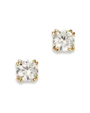 Bloomingdale's Fine Collection Certified Diamond Round Stud Earrings in 14K Yellow Gold featuring diamonds with the De Beers Code of Origin, 0.30 ct. t. w.