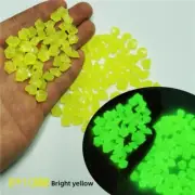 300 PCS Glow In The Dark Rocks Garden Luminous Pebbles Water Fish Tank Travel