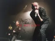 Chester Bennington of Linkin Park SIGNED reprint 8x10 Photo Autographed RP #3