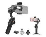 ZHIYUN SMOOTH 5S AI COMBO Handheld 3-Axis Gimbal Stabilizer for Phone Vlog Gimbal Anti-shake Al Tracking Gesture Control Built-in LED Fill Light with Mini