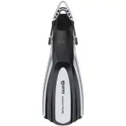 Mares Avanti Pure Open Heel Fins w/Bungee Straps, Small/Medium, White