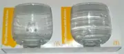 McDonalds, 50 Years of Macca's - Cheese melt glasses x 2. Brand new