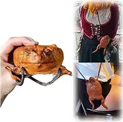 Sugar Cane Toad Full-Body Purse,Coin Pouch Made from Taxidermy Cane Toad, New Individuality Animal Purse Home Decor Storage New Year Gifts