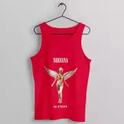 Retro Album Nirvana In Utero Tour Tank Top S-5XL COTTON DO421
