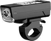 SUIOPPYUW Durable Waterproof Bicycle Light with Wireless Stopwatch Speaker Bike Lights for Night Riding ABS Led Bike Lights