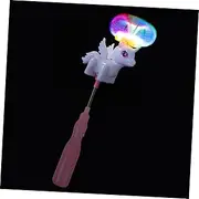 Abaodam Glowing Flash Light Wand for Luminous Horse Design Rotating Windmill Glow Stick Fun and for Performance Props and