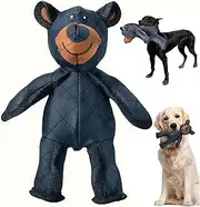Unbreaka Bear Dog Unbreakable Teddy Extreme Bears 2.0 Dog Toys Aggressive Chewers Indestructible Stuffed Plush Dog Squeaky Toy Keep Them Busy Durable Tough Heavy Duty Chewer Dog Toy Large Breed (1PC)