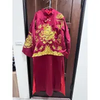 在飛比找蝦皮購物優惠-秀禾服 龍鳳掛 中式禮服中式婚紗 肉肉婚紗 大尺碼秀禾服 二