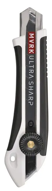 MVRK 1015-18SKSSG - 18mm Ultra Sharp Sure Grip Screw Lock Snap Knife