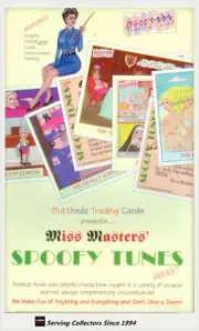 1993 Miss Masters Spoofy Tunes Trading Card Box (36)- Make fun of anything