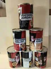 1998 Michael Jordan UPPER DECK NBA FINALS SHOTS Factory Sealed Cans 1-6 Mint