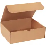 12 1/8" X 9 1/4" X 4" Kraft Literature Mailers (50 Per Bundle)