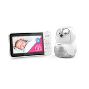 VTech Full Colour Pan & Tilt Baby/Newborn Video Monitor Single Camera White