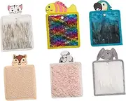 Abbraccia 6Pcs Sensory Mats Textured Portable Animal Theme for Children Boys Girls