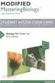 Biology Modified Masteringbiology With Pearson Etext Standalone Access Card ― The Core