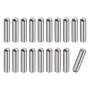 6x16mm Dowel Pins, 20pcs Round Head Flat Chamfered End Dowel Pin