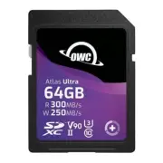 OWC 64GB Atlas Ultra UHS-II SDXC Memory Card