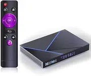CHROX Android TV Box 12.0, 4GB RAM 64GB ROM RK3566 Quad-Core Cortex-A53 CPU Mali-G31 MP2 3D 4K/8K TV Box Support Wifi6 2.4Ghz/5.0Ghz Dual Band WiFi BT5.0 Set-Top Box,4gb+32gb