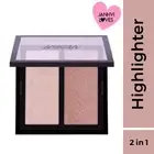 Nykaa Glow Getter Highlighting & Illuminating Duo Palette - Moonshine 03