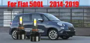 LED For Fiat 500L 2014-2019 Headlight Kit 9012 HIR2 White CREE Bulbs Hi/Low Beam (for: Fiat)