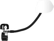 Bike Mirror Handlebar Mount, Bike Side Mirror Handlebar Mount, Convex Lens Rotatable Safe Rearview Cycling Accessories with Bell for Mountain Road Scooter Adults Kids