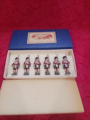 Rare Early 6 Figure Glossy King Country Highland Blackwatch Waterloo Na Napoleon