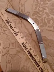 10inch CURVED METAL FRAME SPRINGFORM OPENING PURSE HANDBAG QUICK OPEN & CLOSE