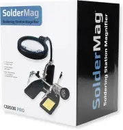 Carson CP-50 SolderMag 1.75x LED Lighted Soldering Magnifier w/ Lens - RETAIL