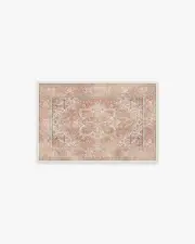 60' x 90' | Machine Washable Runner Rug | Kid & Pet Friendly | Indoor Rug | Kamran Rose Rug | Ruggable