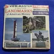 Sealed B814 Landmarks of History America's Bicentennial view-master Reels Packet