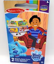 Melissa And Doug Blues Clues Magnetic Jigsaw Puzzles New Ages 3+ Take A Long