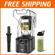 Heavy-Duty 2200W Commercial Blender with Self-Cleaning and Pulse Function