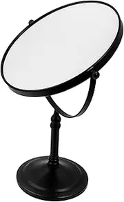 PLAFOPE Makeup Mirror Full Length Gold Led Lighted Swivel Vanity Mirror Double-Sided Stand