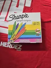 Sharpie Highlighters Assorted Color 24 Count Value Pack Brand New Sealed Box