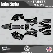 Graphics Kit for YAMAHA WR250F WR 250F (2007-2013) Lethal - SMOKE