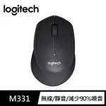 【LOGITECH 羅技】M331 SILENTPLUS 靜音滑鼠(黑)