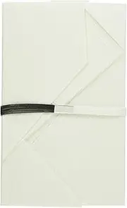 Iyo Yuna Center V117-02 Gold Seal Wagami Wood Paper, Black and White, 7 Pieces Awaji