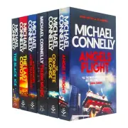 Michael Connelly Harry Bosch Series 6 Books Collection Set Angels Flight, Con...