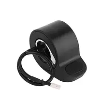 Electric Scooter Throttle - Throttle Thumb Accelerator for Speed Control - Finger Brake Booster for E-Bikes Scooter Accelerator Accessories - Waterproof Connector E?Scooter Handlebar Replacement