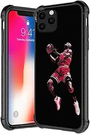 Compatible with iPhone 11 Case,Basketball Player 37 Pattern Plexiglass for Boys Man,Anti-Scratch Shockproof Cover case for iPhone 11