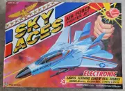 VINTAGE NEW ZIMA SKY ACES AIR FORCE ELECTRONIC FIGHTER JET F-14 TOMCAT #929 MIB