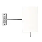 Nameeks AR7727-3x Chrome Glimmer Wall Mounted Frameless Makeup Mirror