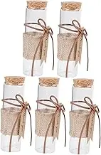 Pcs Small Glass Bottle Candy Holder Cork Closure Creative Candy Storage for Wedding Party