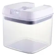 Avanti 1L Flip Top Plastic Storage Container w/ Lid - White