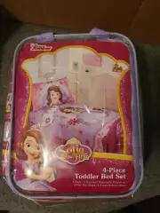 Sofia The First Disney Junior 4 Piece Toddler Bed Set