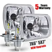 For Chevy Express Cargo Van 1500 2500 3500 Pair 7x6 5x7 Front Car Bulbs