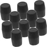 SUPVOX 10 Pcs Microphone Stand Covers Easy Installation Plastic Mic Rack Leg Caps Foot Protectors for Enhanced Stability and Support