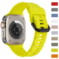 在飛比找蝦皮商城優惠-蘋果硅膠錶帶 運動蘋果手錶帶 Apple Watch S8U